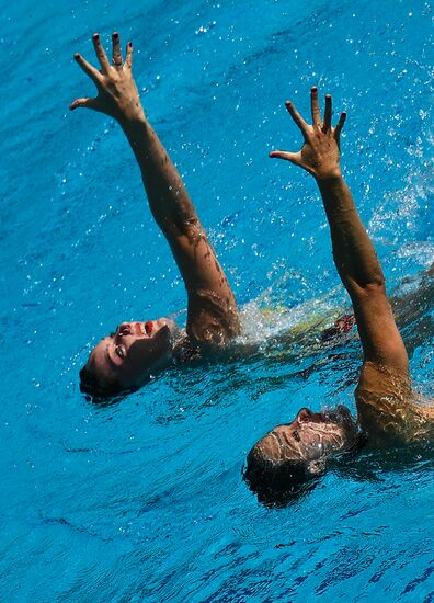 Олимпиада 2016. Синхронное плавание. Дуэты. Техническая программа