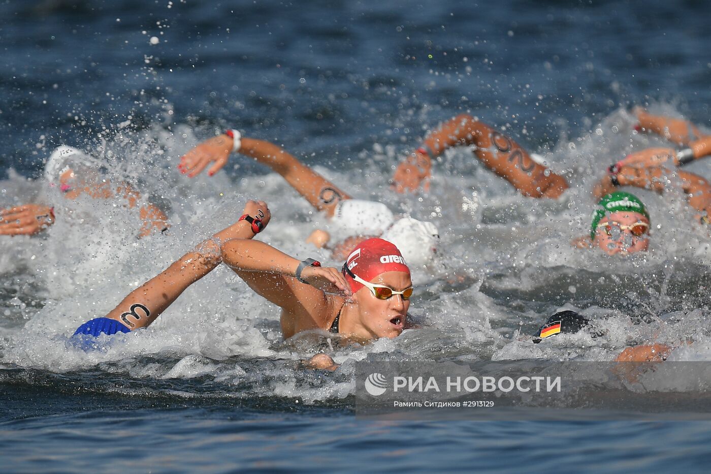 Олимпиада 2016. Плавание. Открытая вода 10 км. Женщины