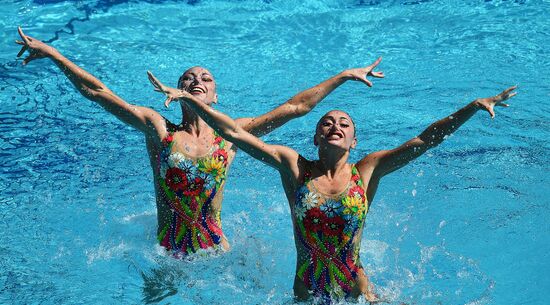 Олимпиада 2016. Синхронное плавание. Дуэты. Техническая программа