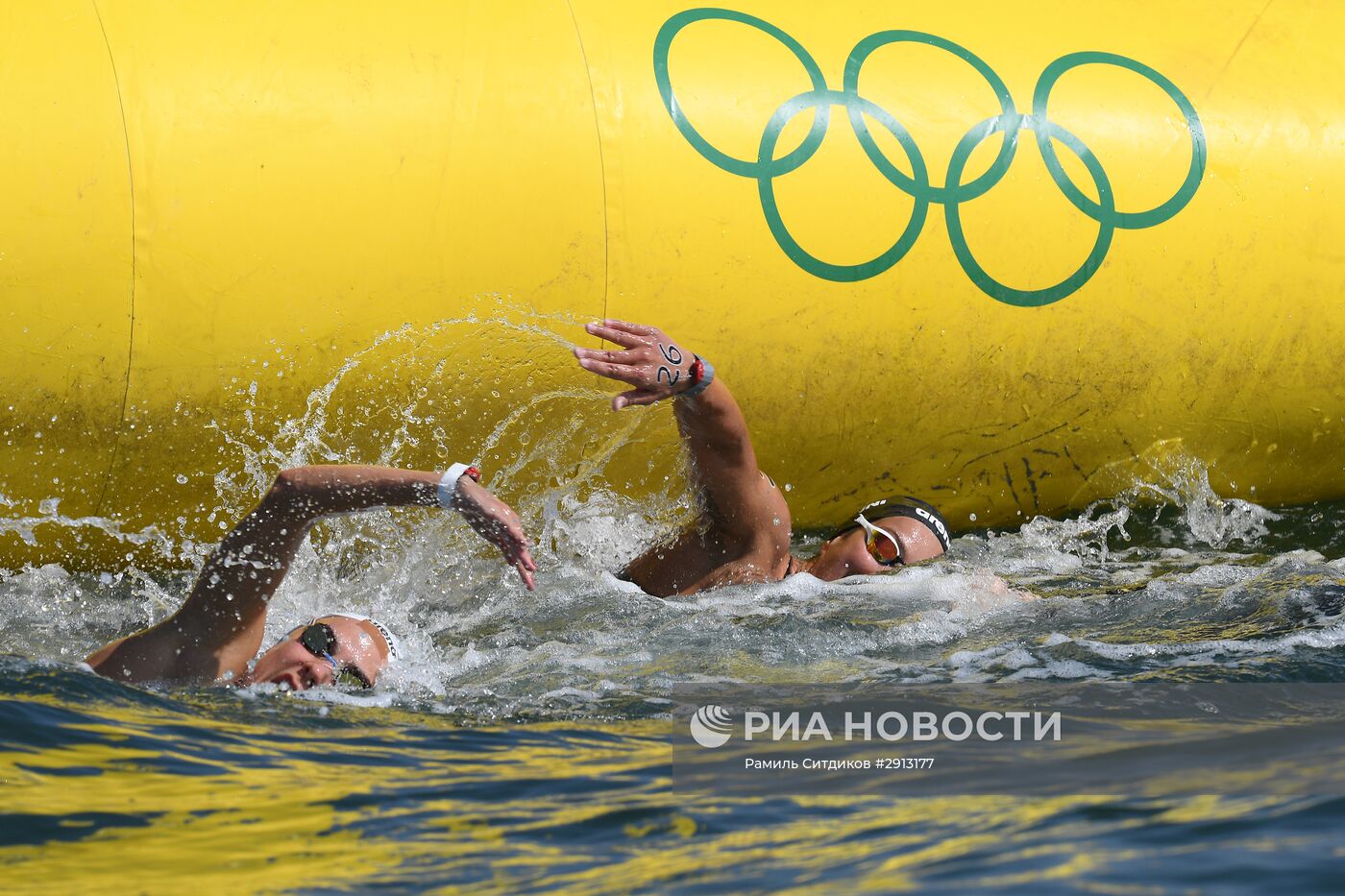 Олимпиада 2016. Плавание. Открытая вода 10 км. Женщины