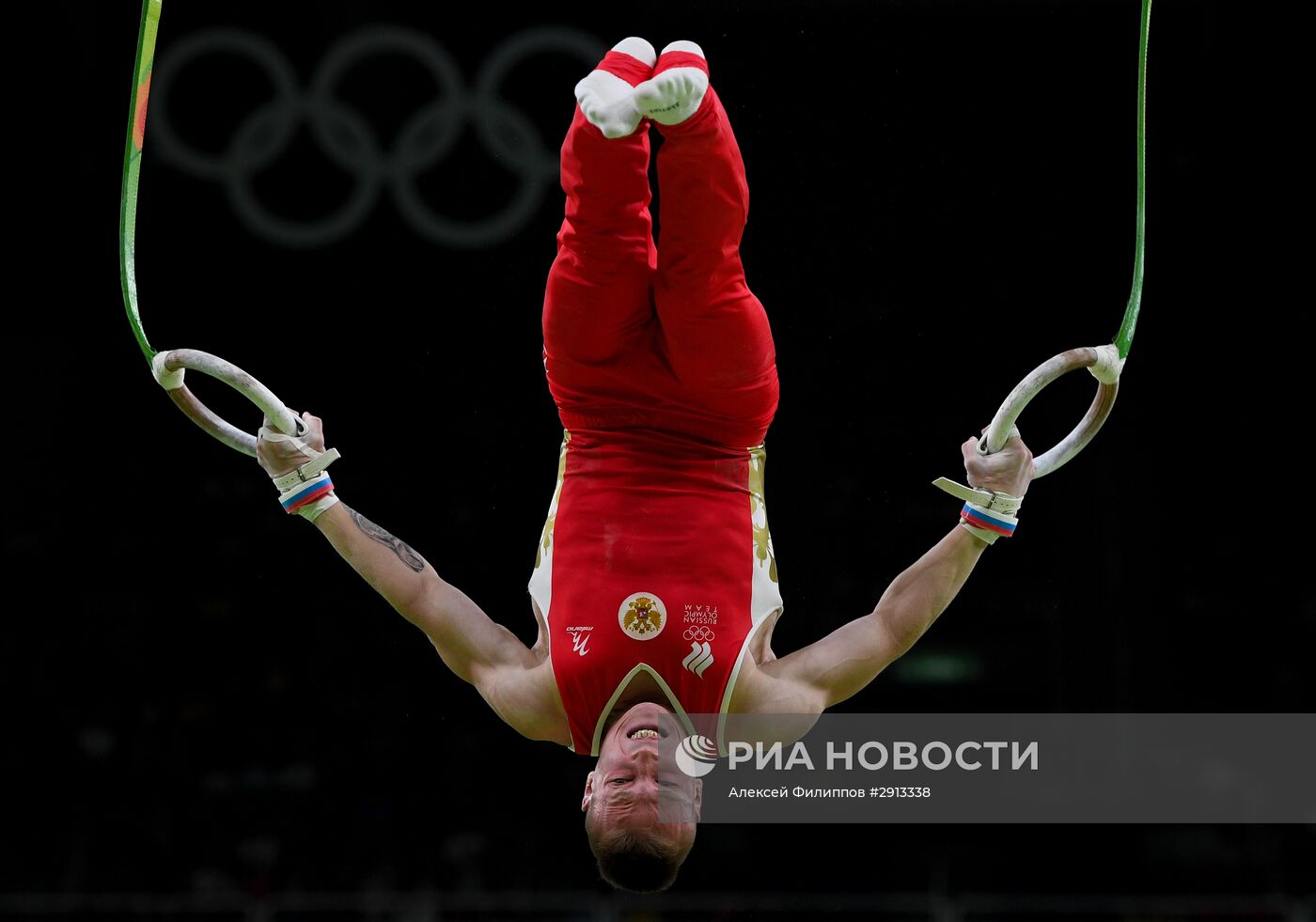 Олимпиада 2016. Спортивная гимнастика. Мужчины. Кольца