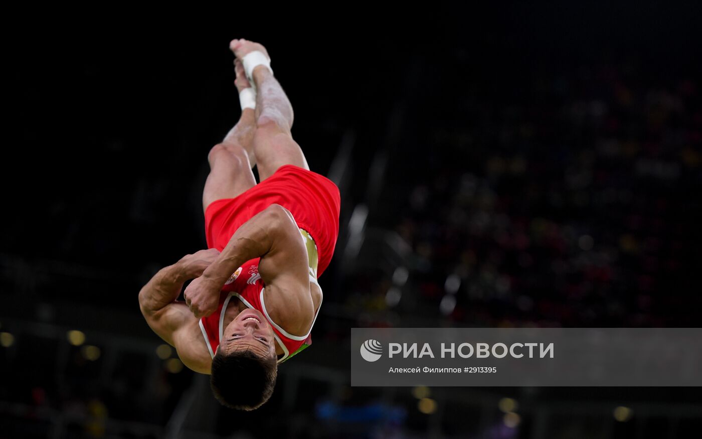 Олимпиада 2016. Спортивная гимнастика. Мужчины. Опорный прыжок