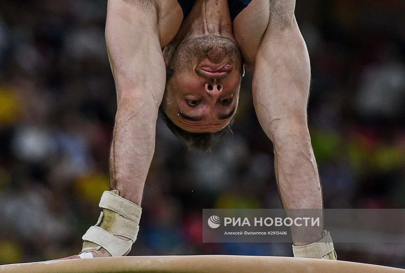 Олимпиада 2016. Спортивная гимнастика. Мужчины. Опорный прыжок