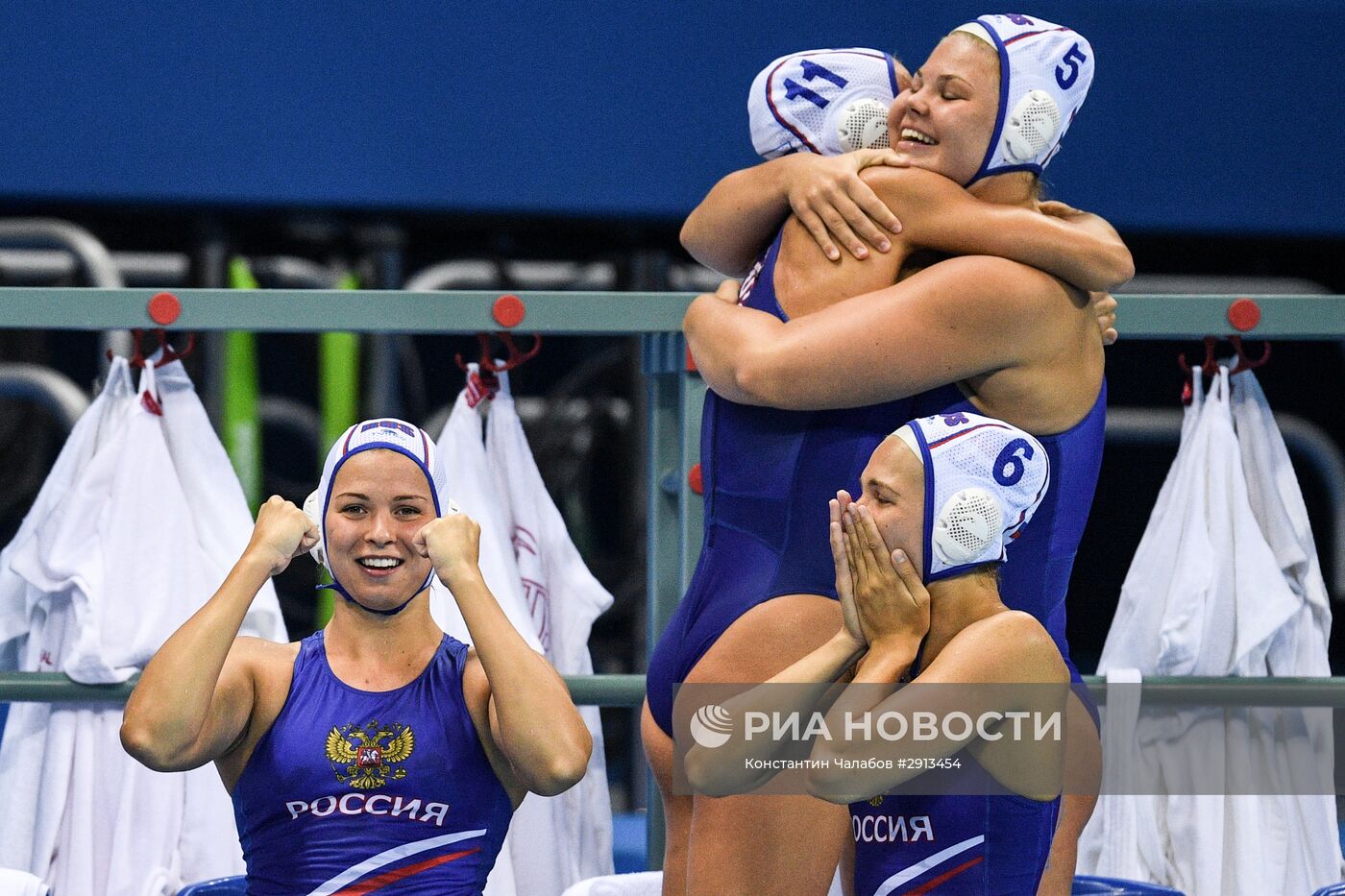 Олимпиада 2016. Водное поло. Женщины. Матч Россия - Испания