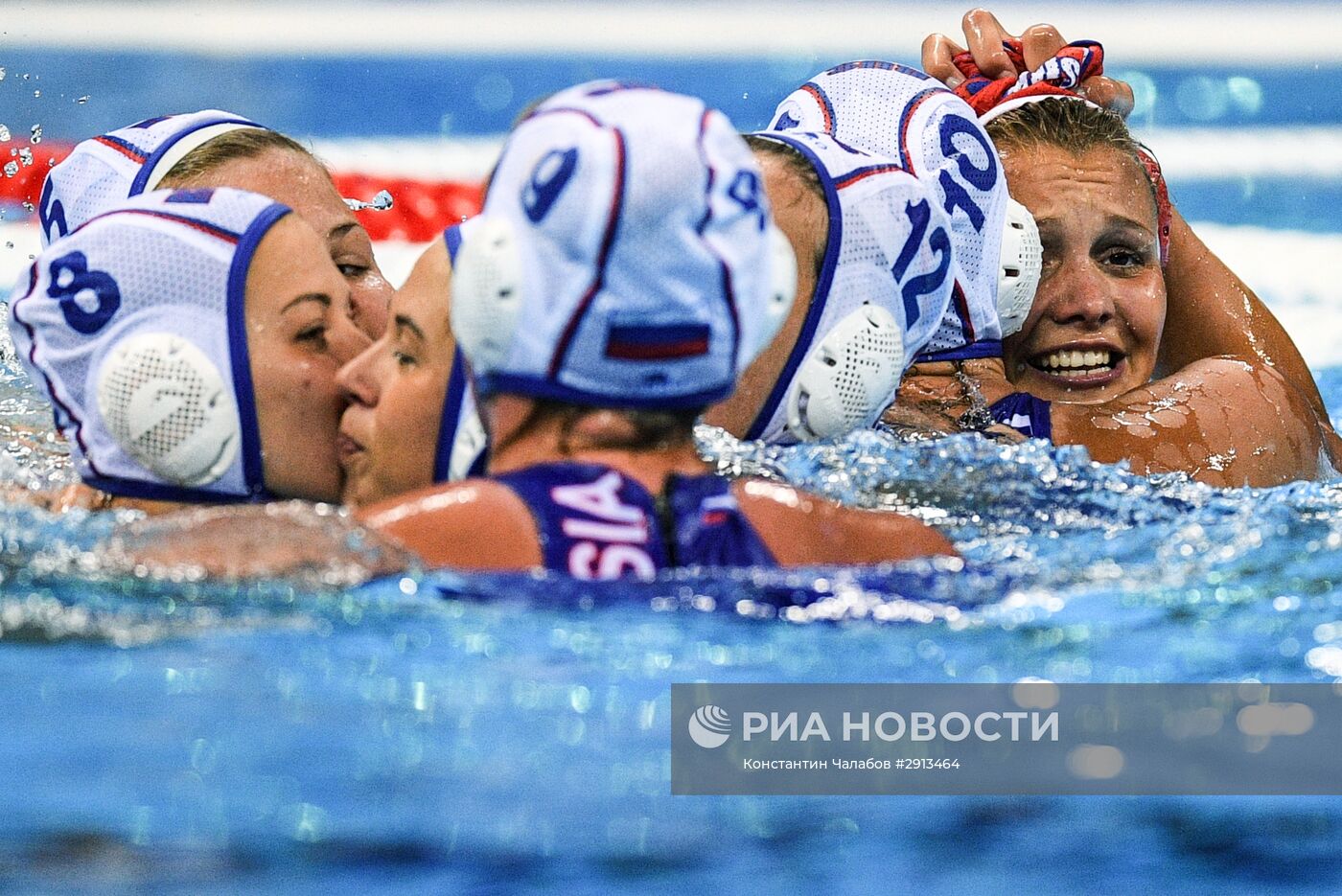 Олимпиада 2016. Водное поло. Женщины. Матч Россия - Испания