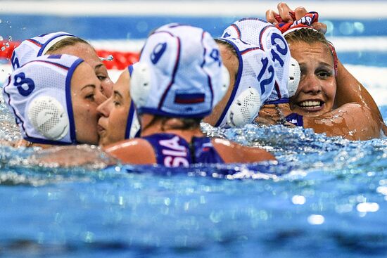 Олимпиада 2016. Водное поло. Женщины. Матч Россия - Испания