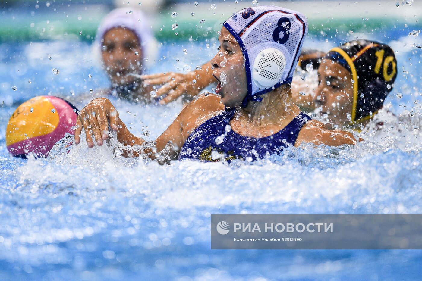 Олимпиада 2016. Водное поло. Женщины. Матч Россия - Испания