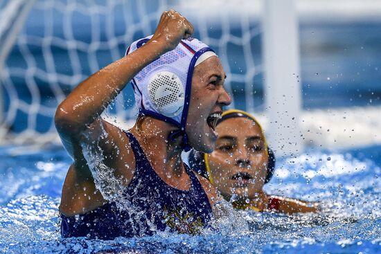 Олимпиада 2016. Водное поло. Женщины. Матч Россия - Испания