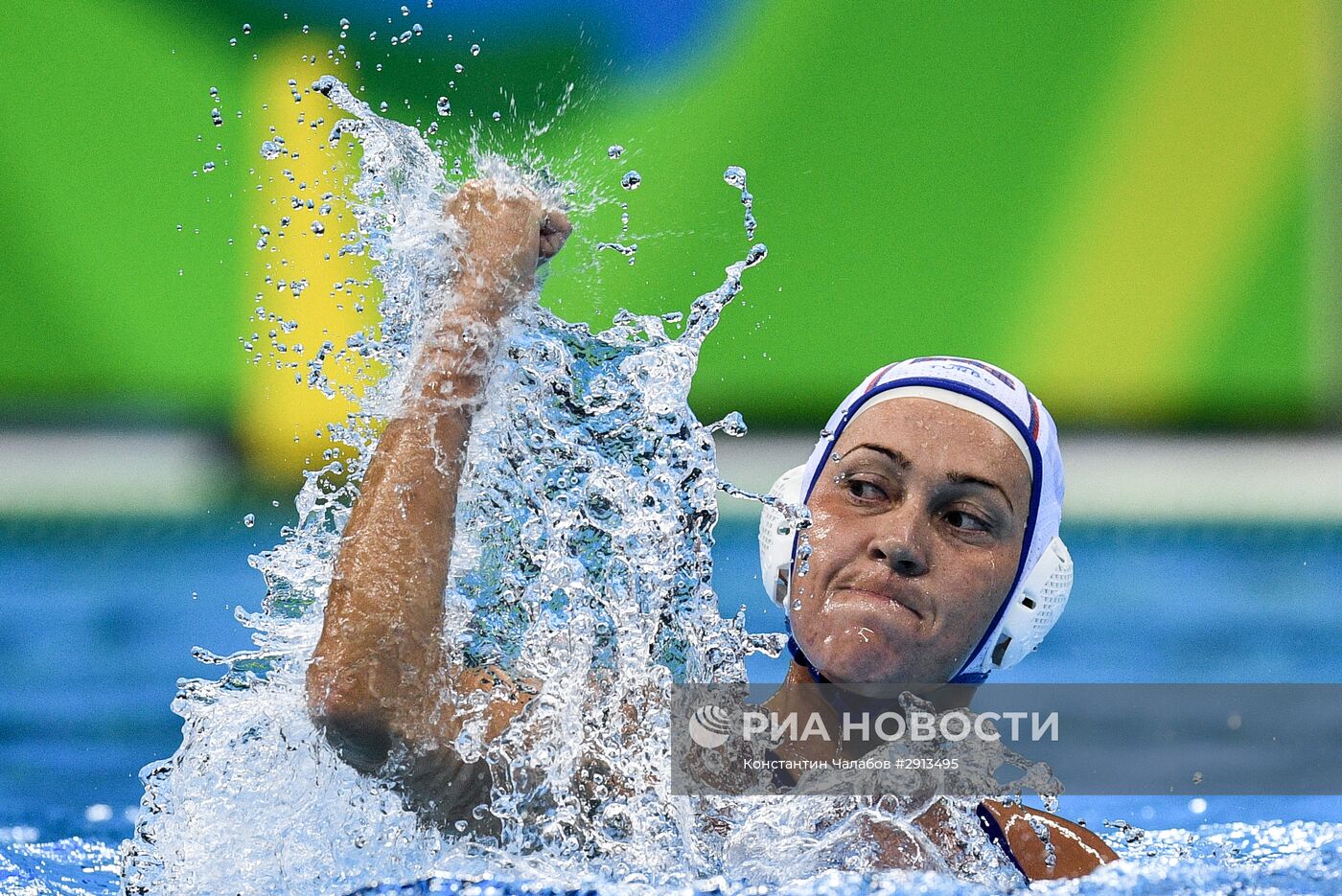 Олимпиада 2016. Водное поло. Женщины. Матч Россия - Испания