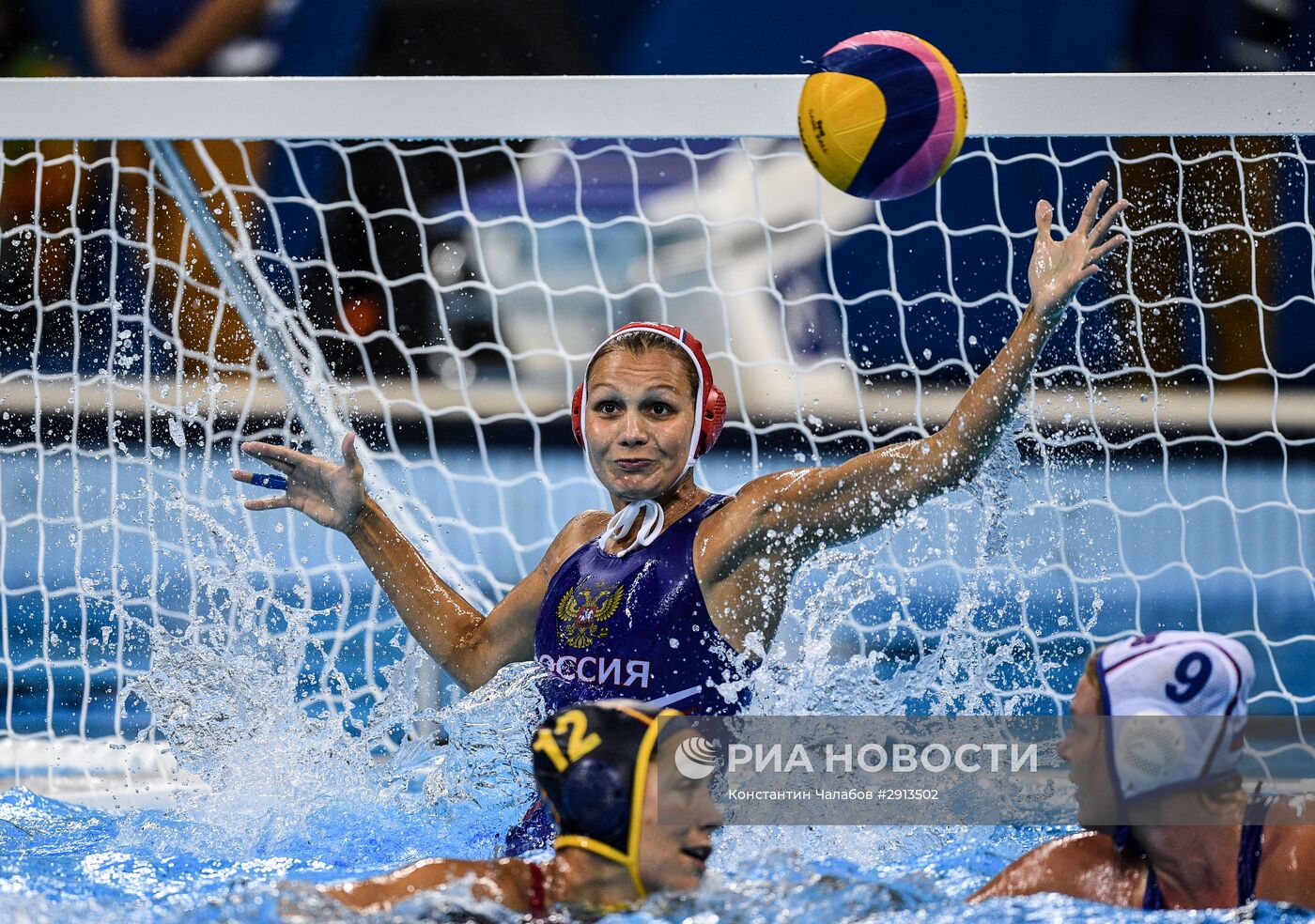 Олимпиада 2016. Водное поло. Женщины. Матч Россия - Испания