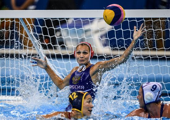Олимпиада 2016. Водное поло. Женщины. Матч Россия - Испания