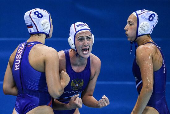 Олимпиада 2016. Водное поло. Женщины. Матч Россия - Испания