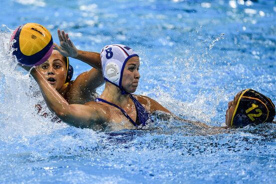 Олимпиада 2016. Водное поло. Женщины. Матч Россия - Испания