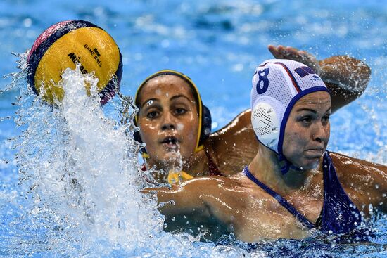 Олимпиада 2016. Водное поло. Женщины. Матч Россия - Испания