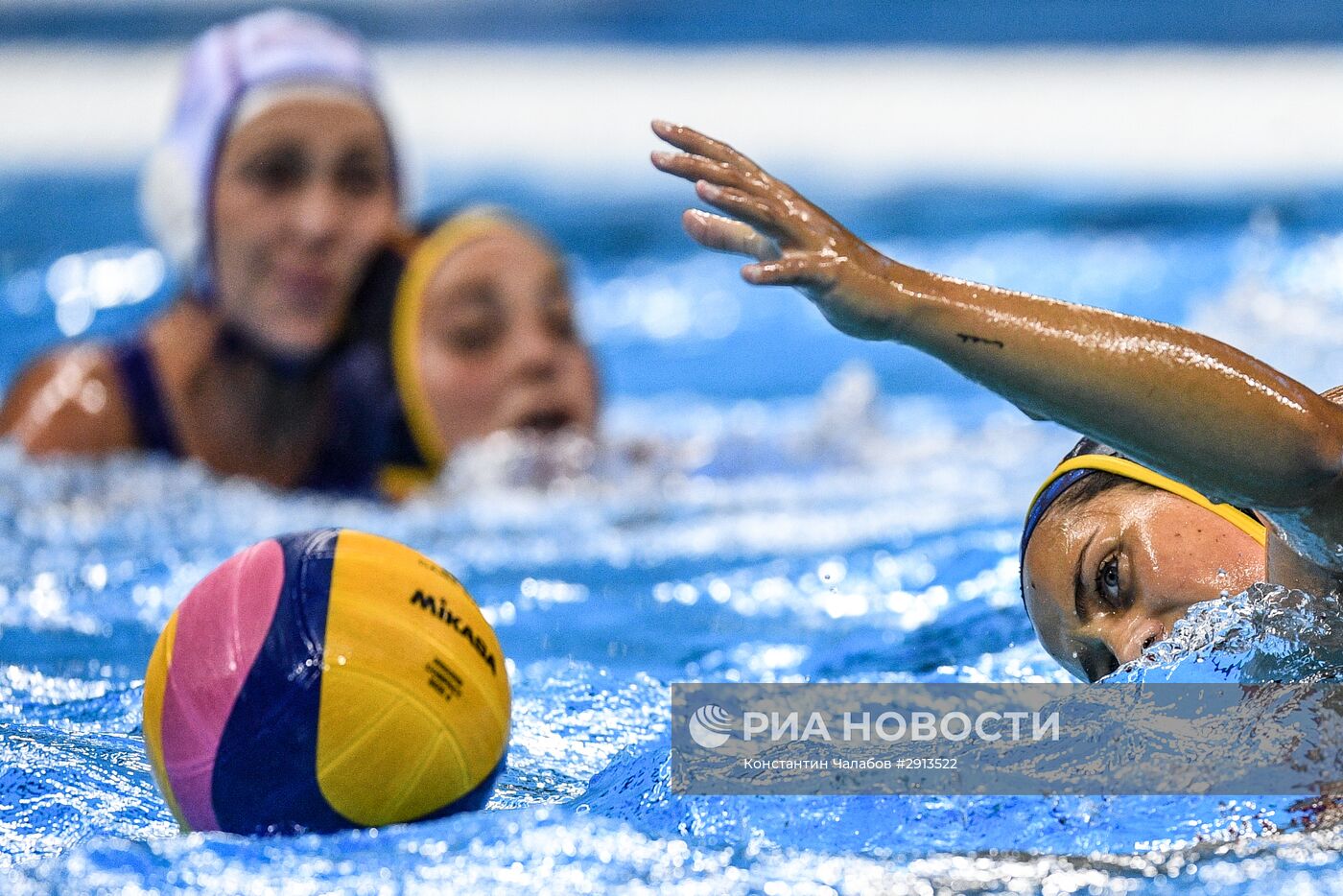 Олимпиада 2016. Водное поло. Женщины. Матч Россия - Испания