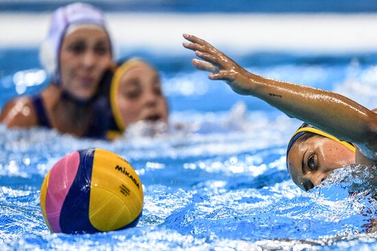 Олимпиада 2016. Водное поло. Женщины. Матч Россия - Испания