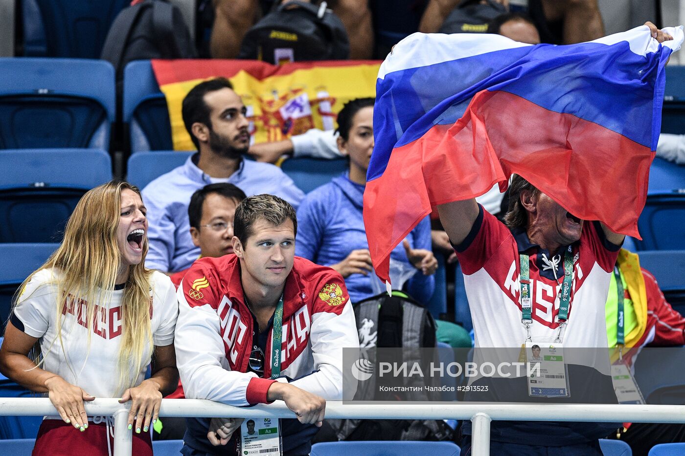 Олимпиада 2016. Водное поло. Женщины. Матч Россия - Испания