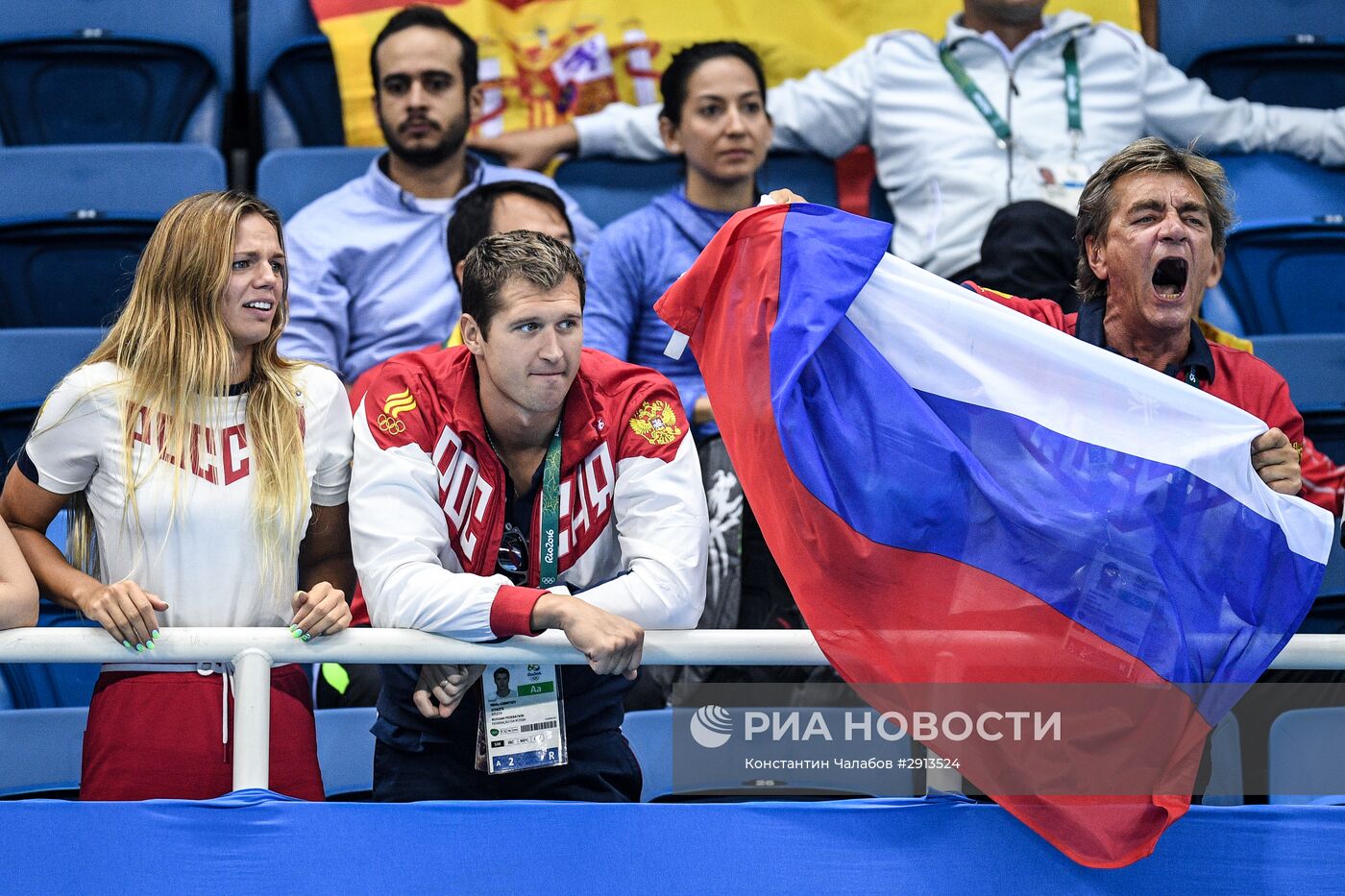 Олимпиада 2016. Водное поло. Женщины. Матч Россия - Испания