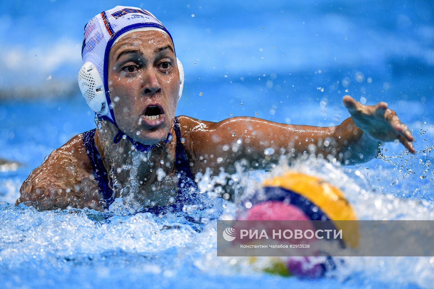 Олимпиада 2016. Водное поло. Женщины. Матч Россия - Испания