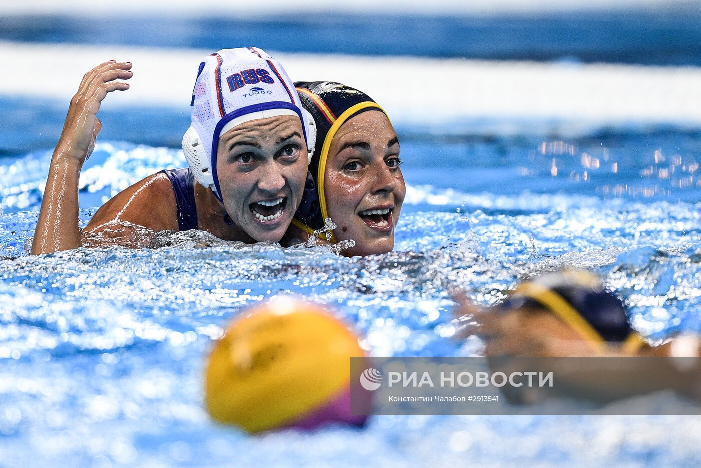Олимпиада 2016. Водное поло. Женщины. Матч Россия - Испания