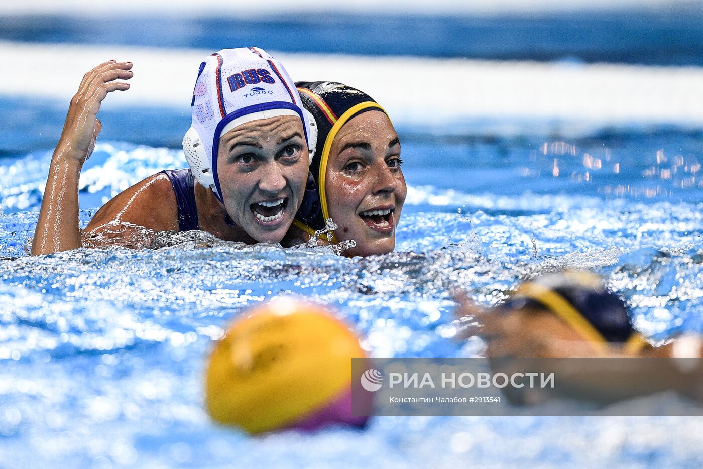 Олимпиада 2016. Водное поло. Женщины. Матч Россия - Испания