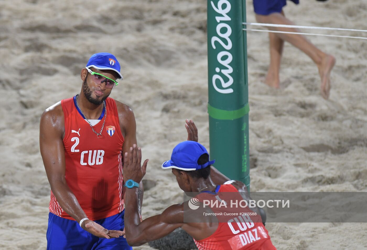 Олимпиада 2016. Пляжный волейбол. Мужчины. Четвертьфиналы