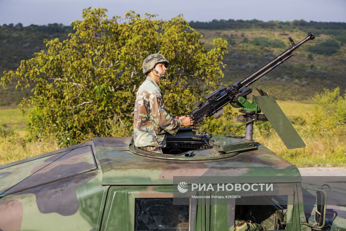 Репетиция парада военной техники ко Дню независимости Молдавии