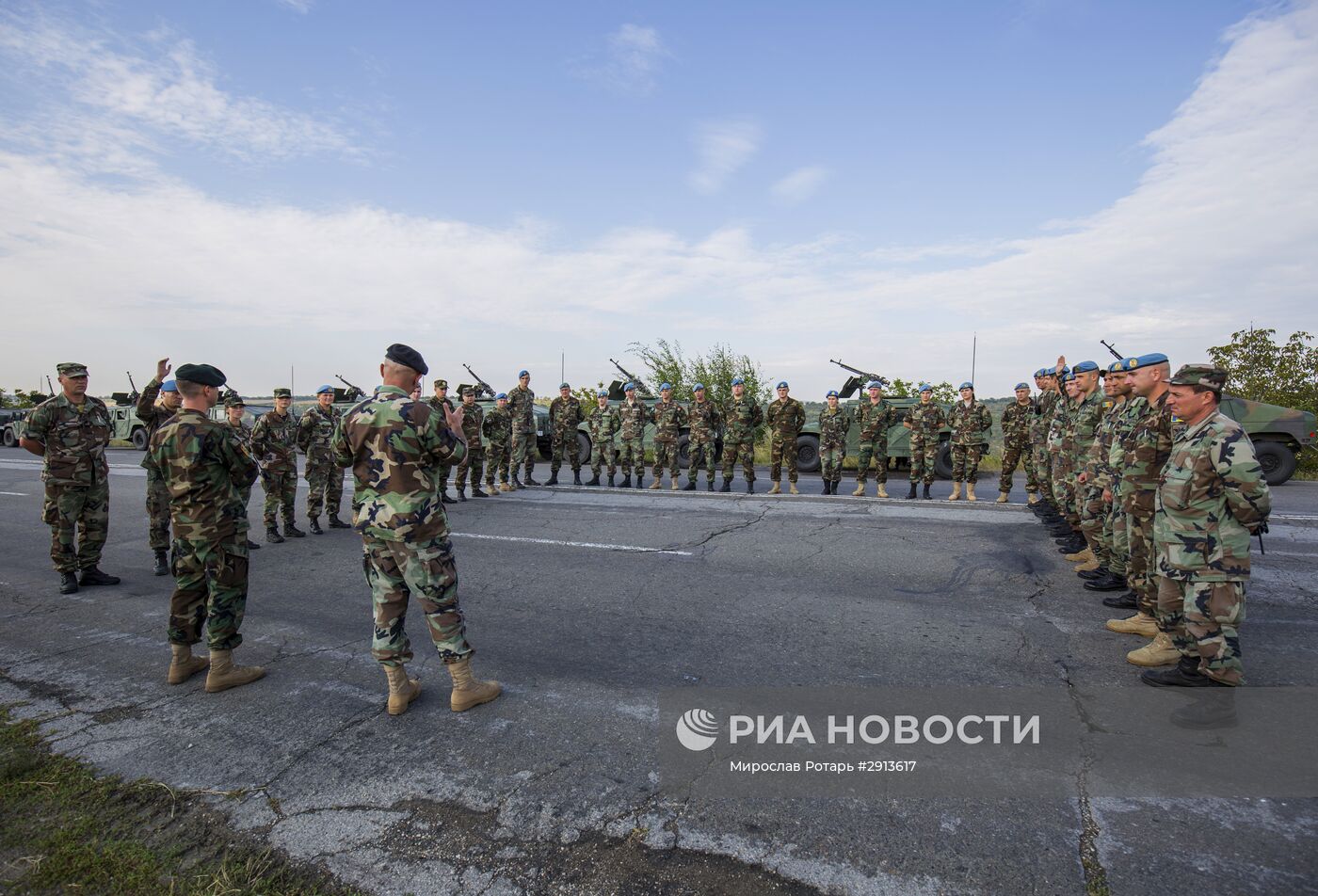 Репетиция парада военной техники ко Дню независимости Молдавии