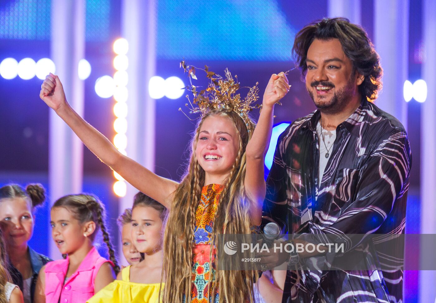 Победительница российского национального отбора "Детское Евровидение-2016" Софья Фисенко