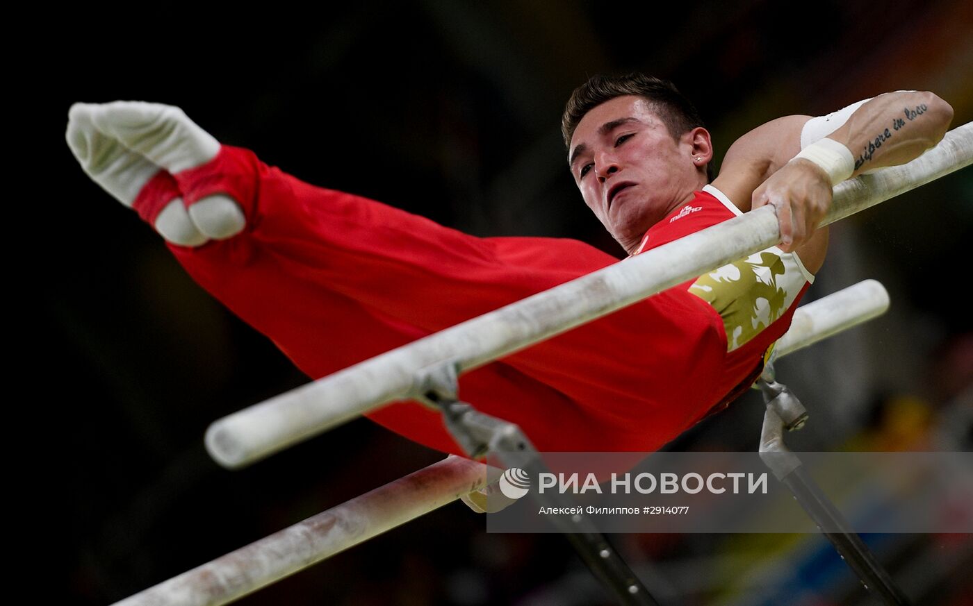 Олимпиада 2016. Спортивная гимнастика. Мужчины. Брусья
