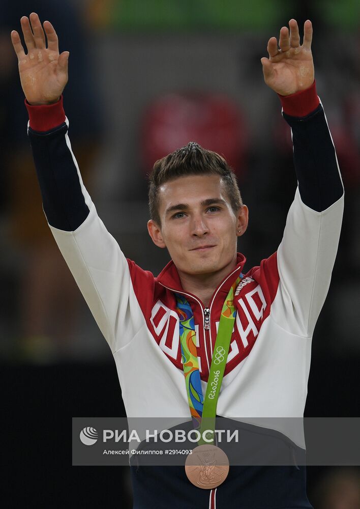 Олимпиада 2016. Спортивная гимнастика. Мужчины. Брусья