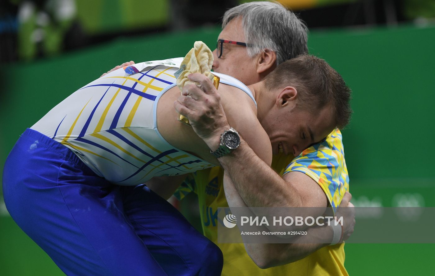 Олимпиада 2016. Спортивная гимнастика. Мужчины. Брусья