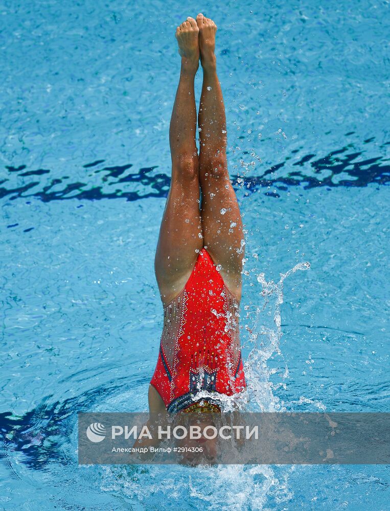 Олимпиада 2016. Синхронное плавание. Произвольная программа. Финал