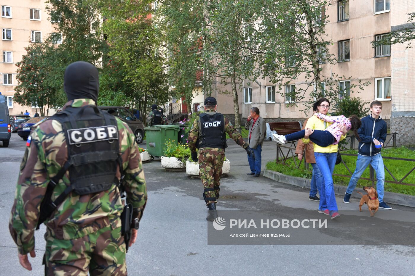Операция по задержанию кавказских боевиков в Санкт-Петербурге