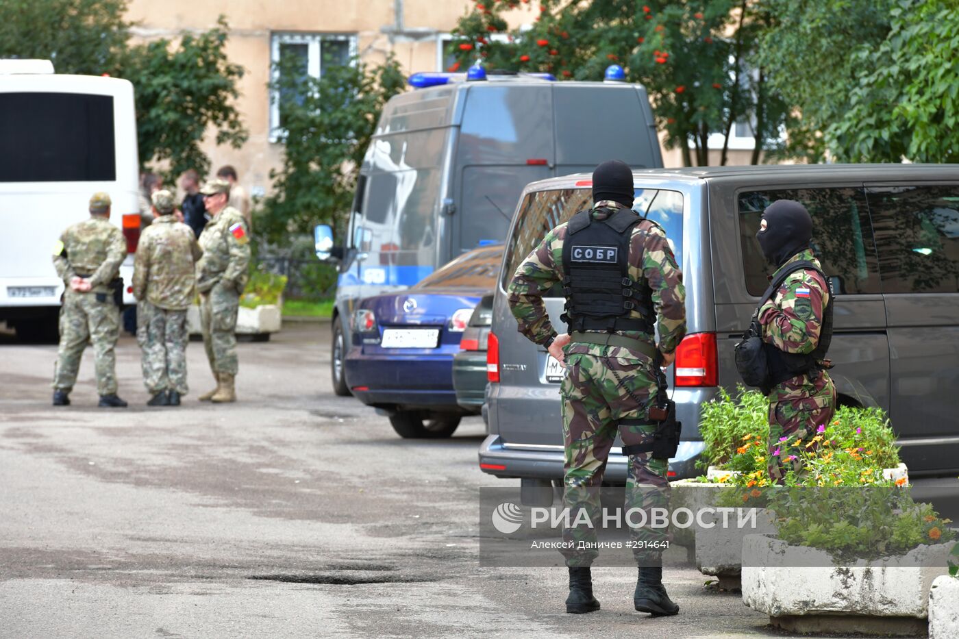 Операция по задержанию кавказских боевиков в Санкт-Петербурге