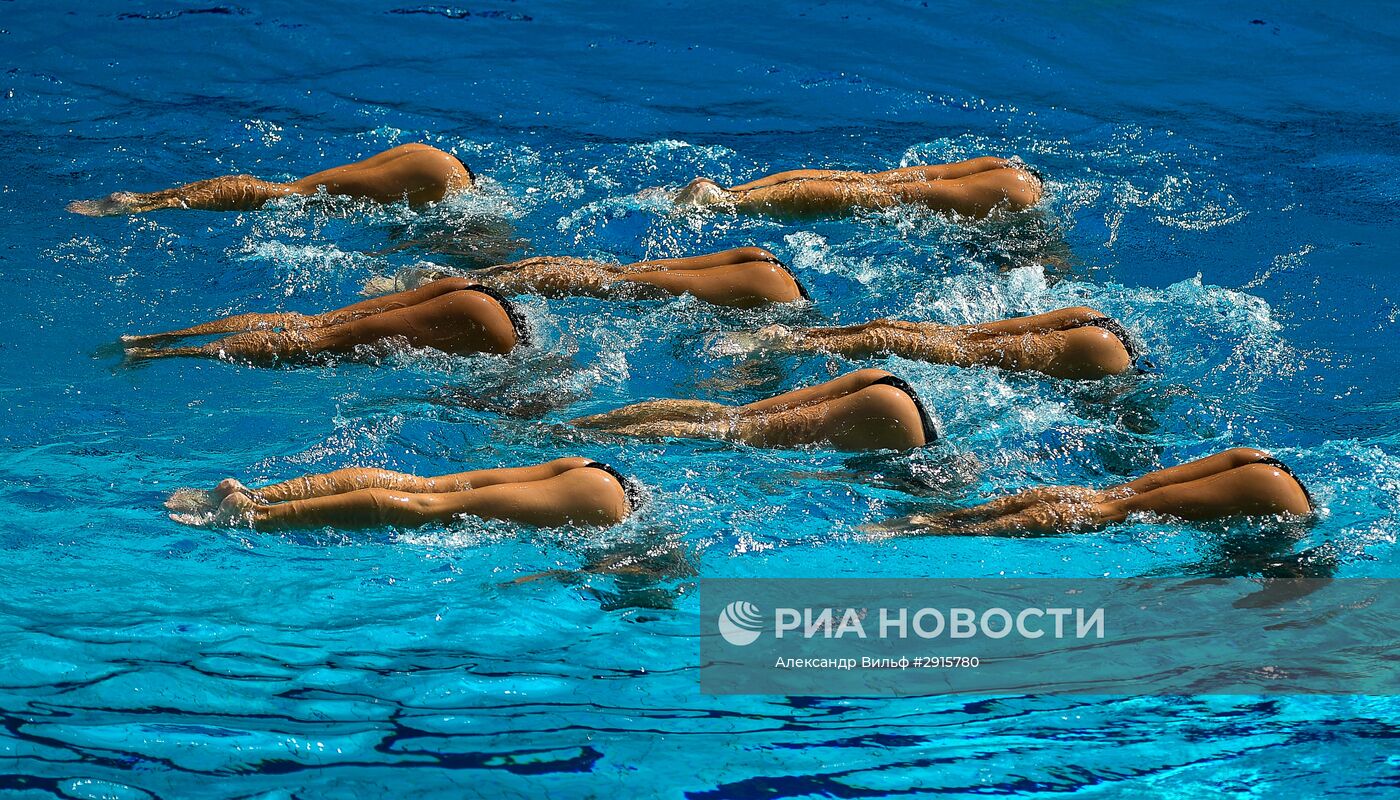 Олимпиада 2016. Синхронное плавание. Группы. Техническая программа