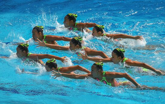 Олимпиада 2016. Синхронное плавание. Группы. Техническая программа