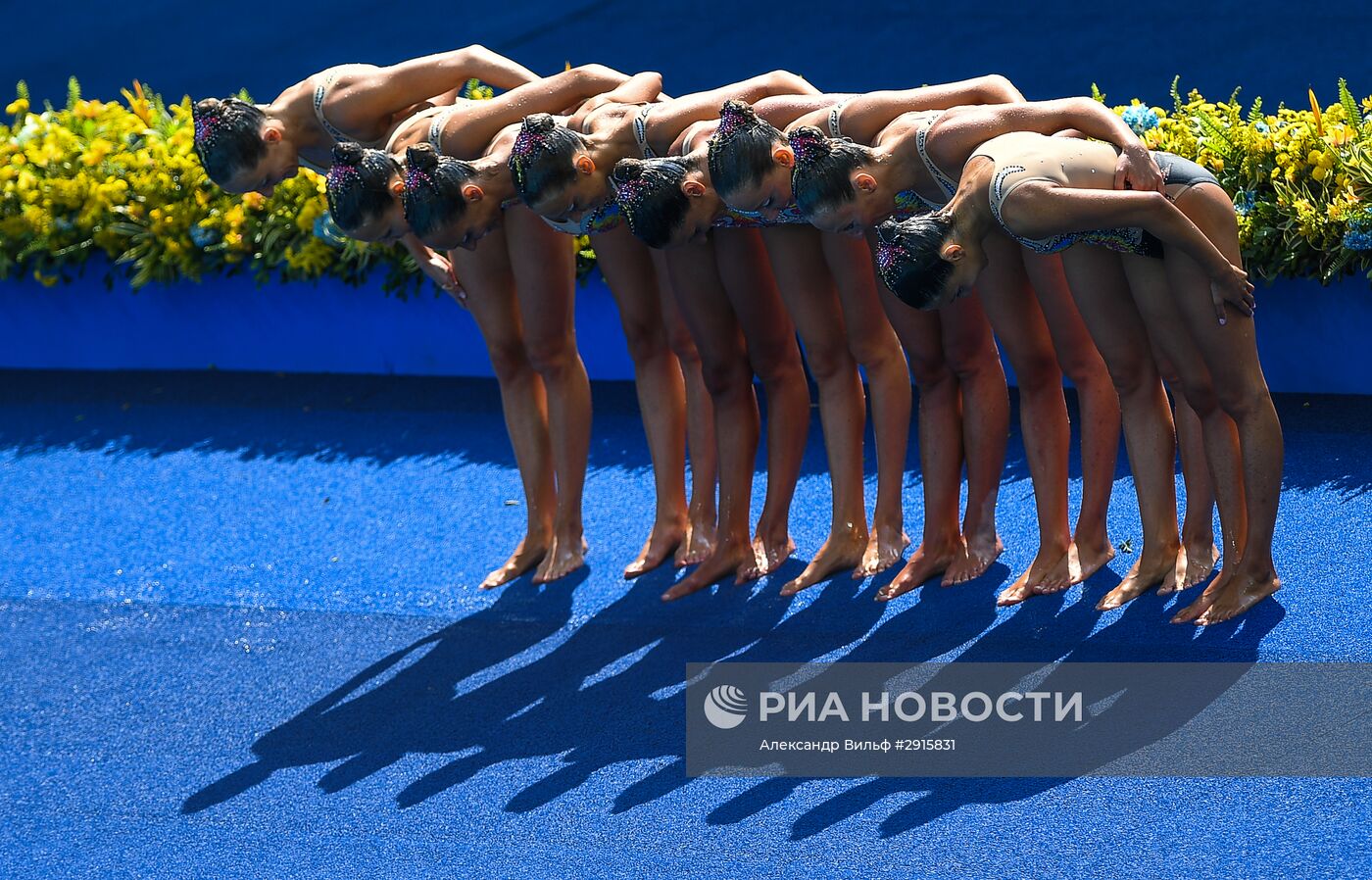 Олимпиада 2016. Синхронное плавание. Группы. Техническая программа