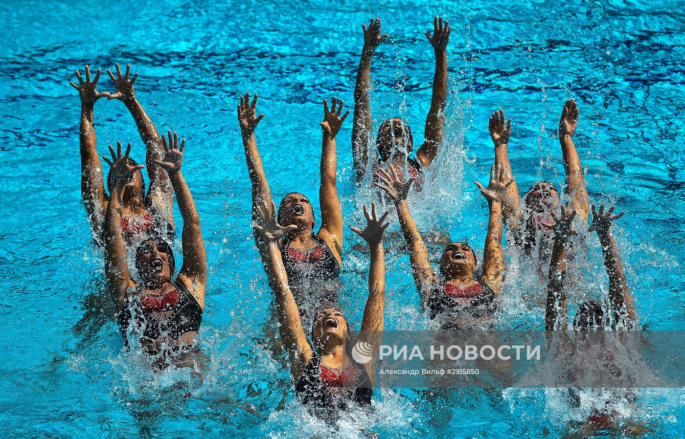 Олимпиада 2016. Синхронное плавание. Группы. Техническая программа