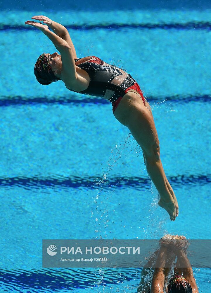 Олимпиада 2016. Синхронное плавание. Группы. Техническая программа