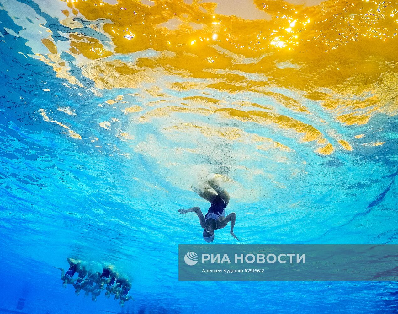 Олимпиада 2016. Синхронное плавание. Группы. Произвольная программа