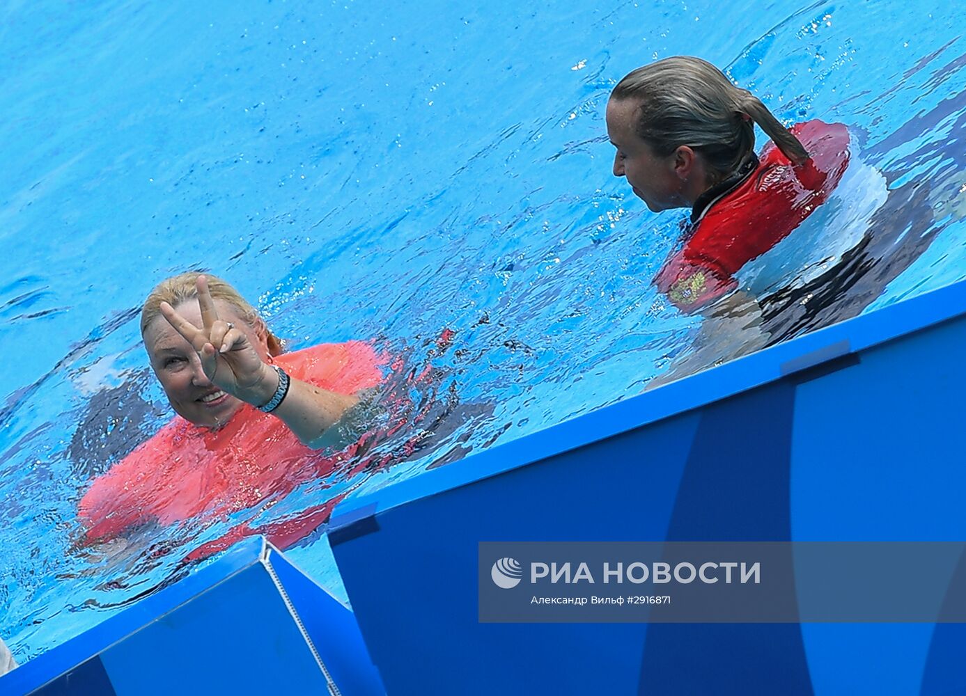 Олимпиада 2016. Синхронное плавание. Группы. Произвольная программа