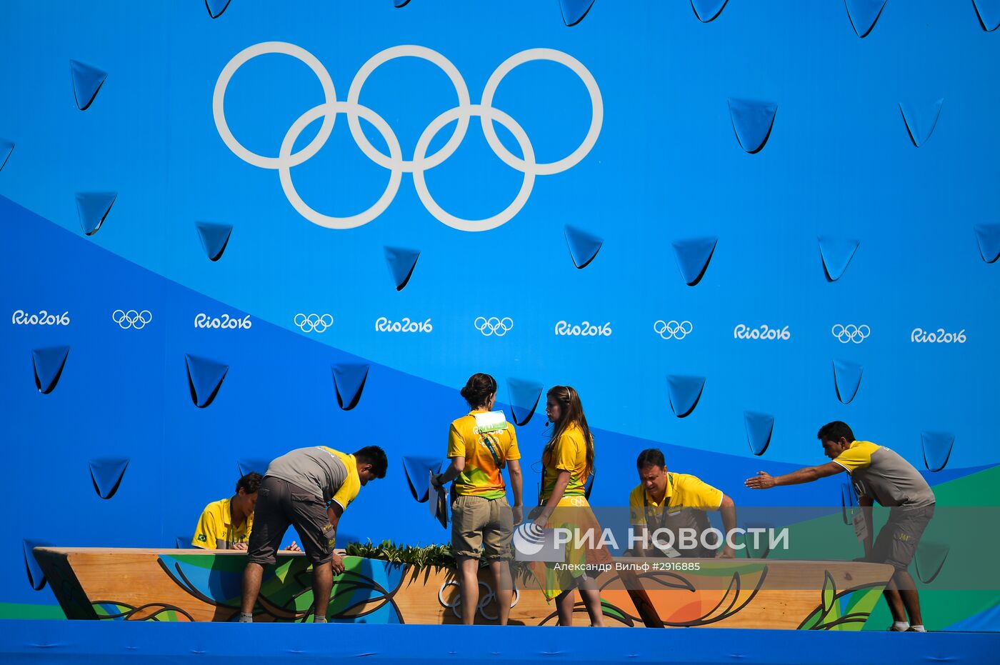 Олимпиада 2016. Синхронное плавание. Группы. Произвольная программа