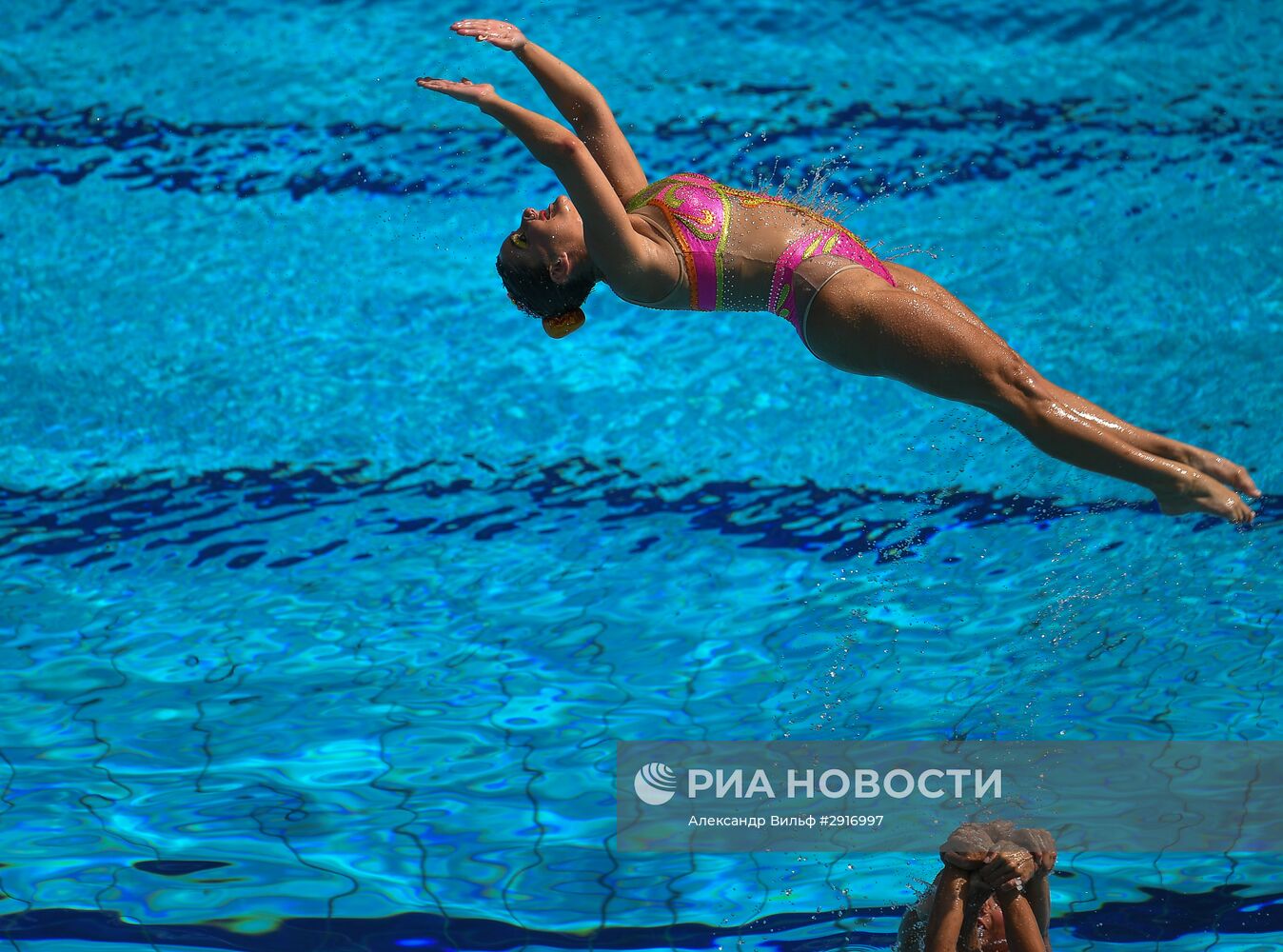 Олимпиада 2016. Синхронное плавание. Группы. Произвольная программа