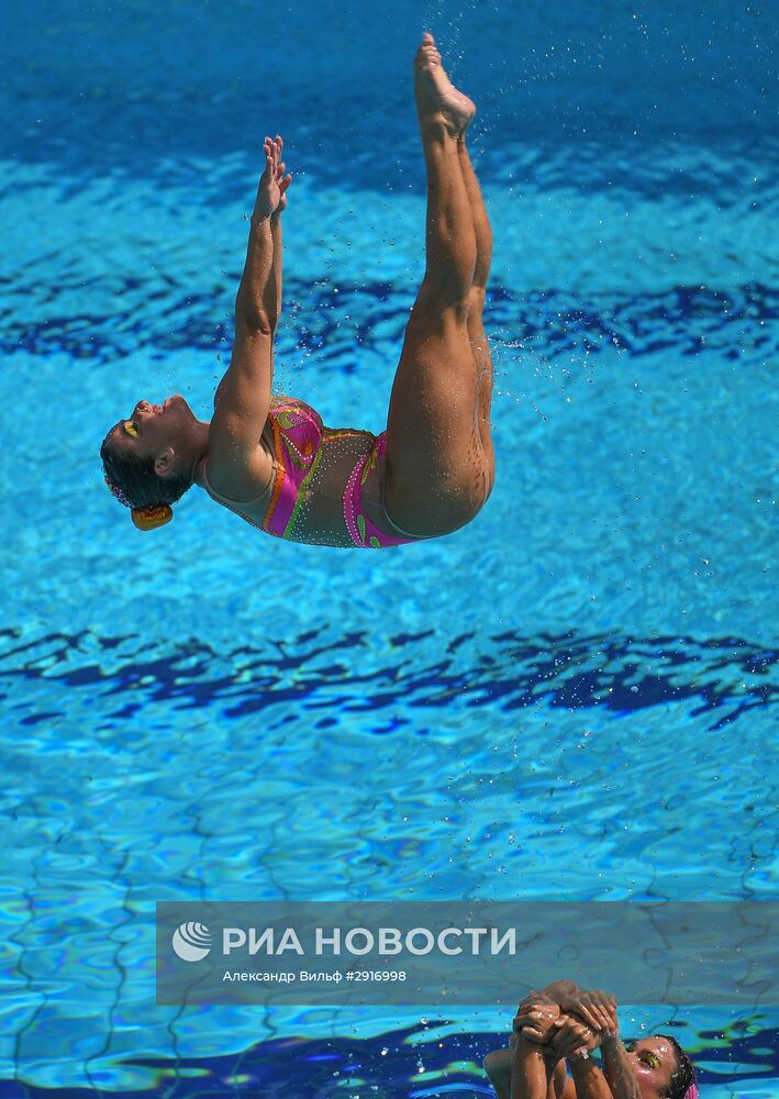 Олимпиада 2016. Синхронное плавание. Группы. Произвольная программа