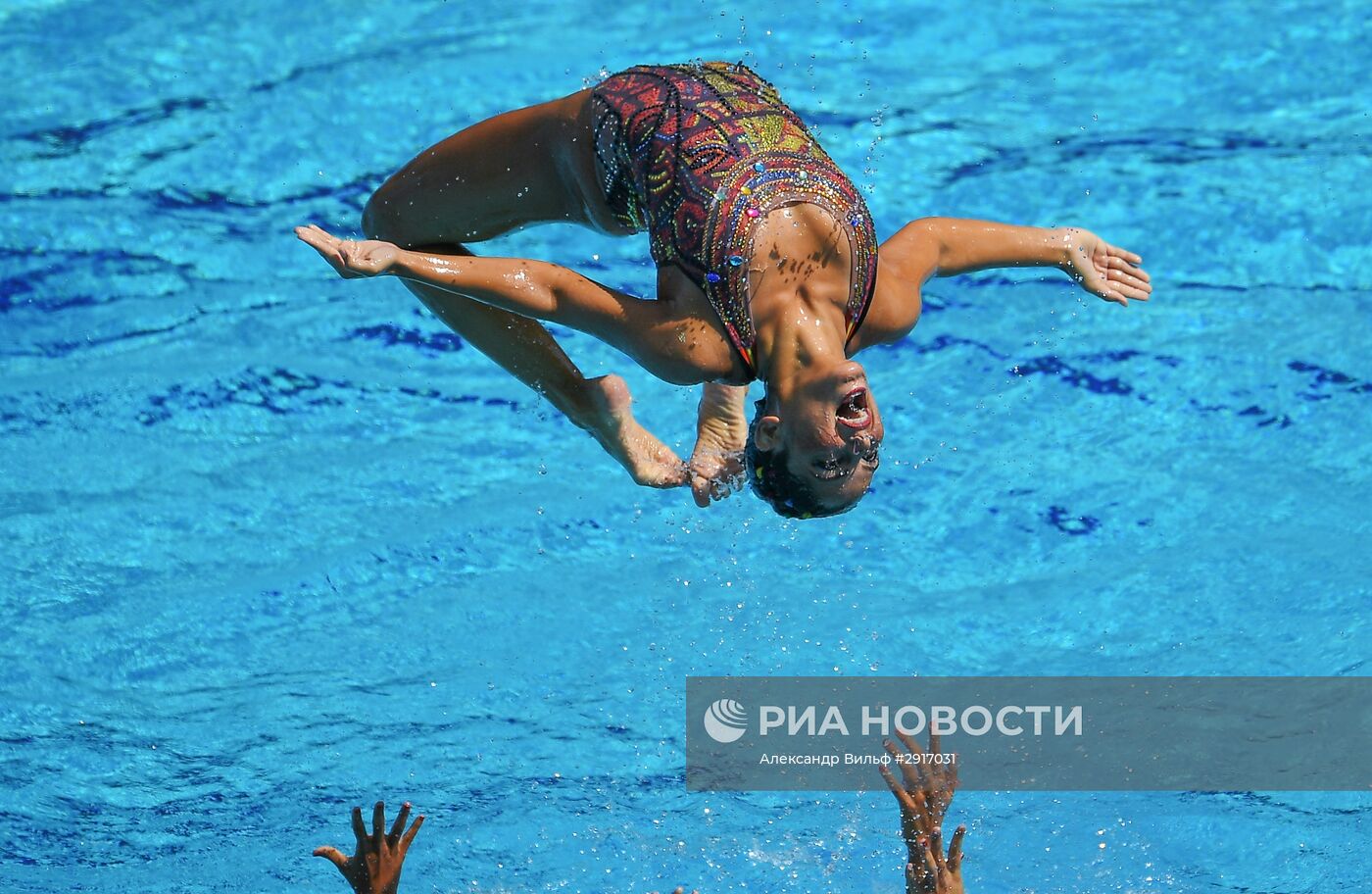 Олимпиада 2016. Синхронное плавание. Группы. Произвольная программа