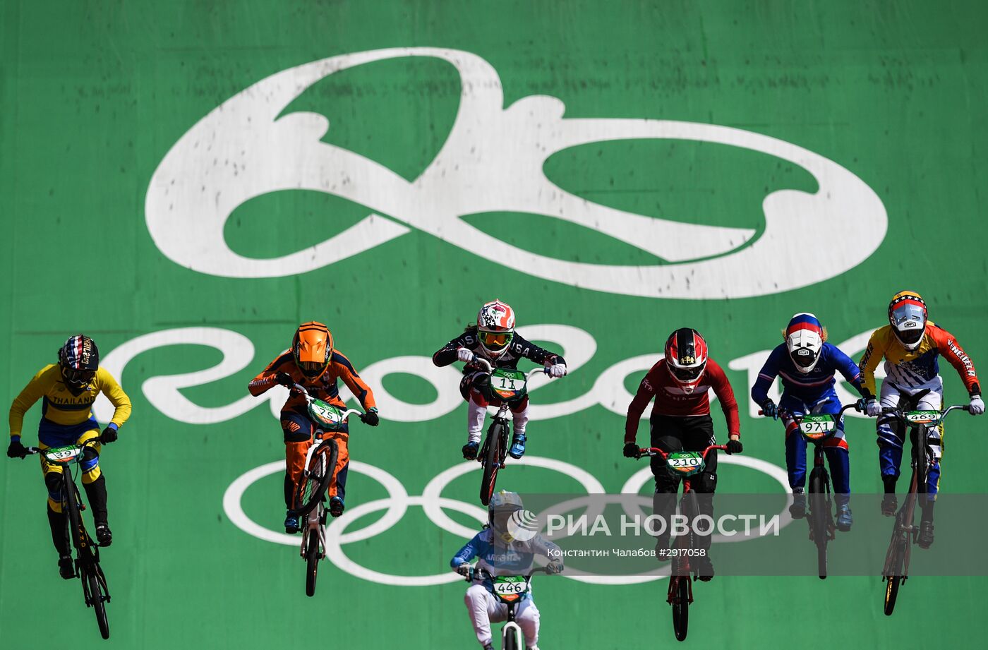 Олимпиада 2016. BMX. Финалы