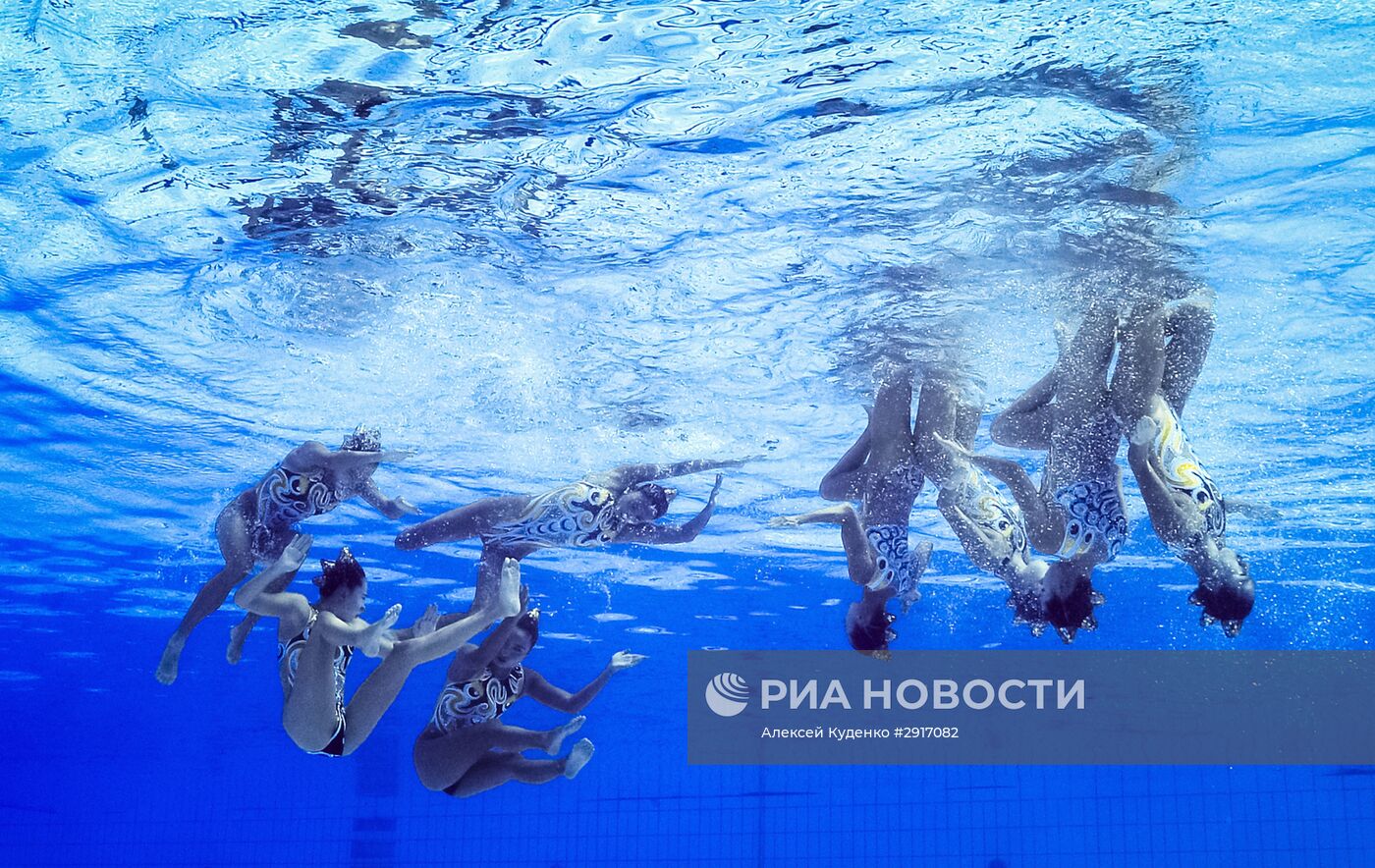Олимпиада 2016. Синхронное плавание. Группы. Произвольная программа