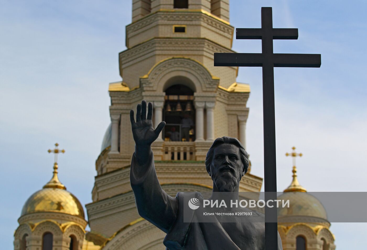 Открытие памятника Святому Апостолу Андрею Первозванному в Мордовии