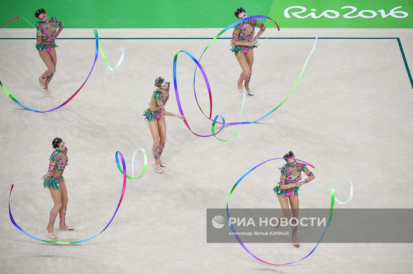Олимпиада 2016. Художественная гимнастика. Группы. Финал